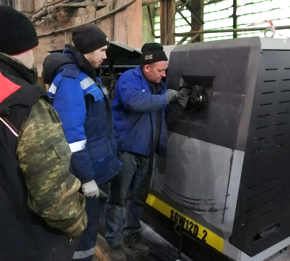 Установили SGW 12D-2 для ООО “КАЛИНИНГРАДСКИЙ ЗАВОД ЖБИ МЕЛИОРАЦИЯ” в г. Калининград.