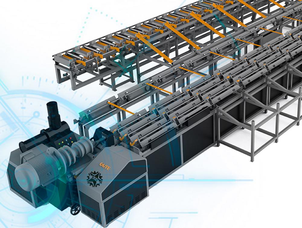 Новые модификации линий мерной резки и сортировки арматуры: накатка резьбы, холодная высадка, шлифовка торца прутка