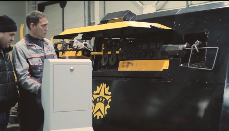 Ремонт правильно-гибочного станка 14D-1