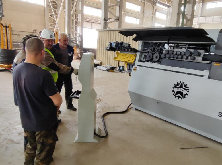 Поставили правильно-гибочный робот 14D-1 в г. Серпухов