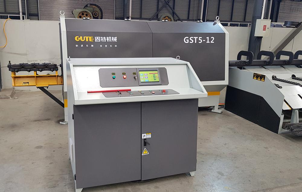 Видео новейшего высокоскоростного правильно-отрезного станка GST 5-12