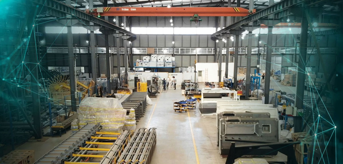 Завод Gute machinery в Китае фото